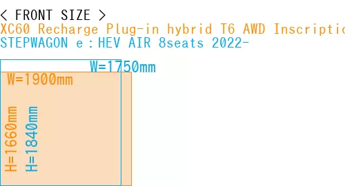#XC60 Recharge Plug-in hybrid T6 AWD Inscription 2022- + STEPWAGON e：HEV AIR 8seats 2022-
